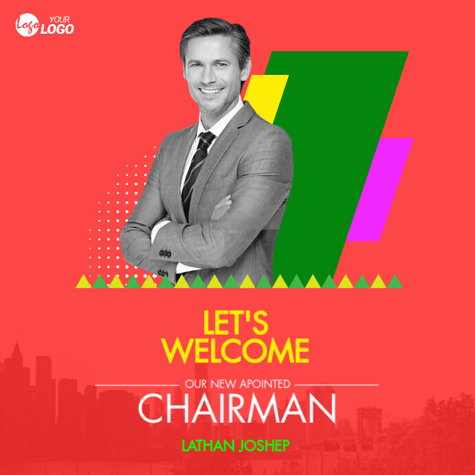New CEO Appointment Wish Post Template | PosterMyWall