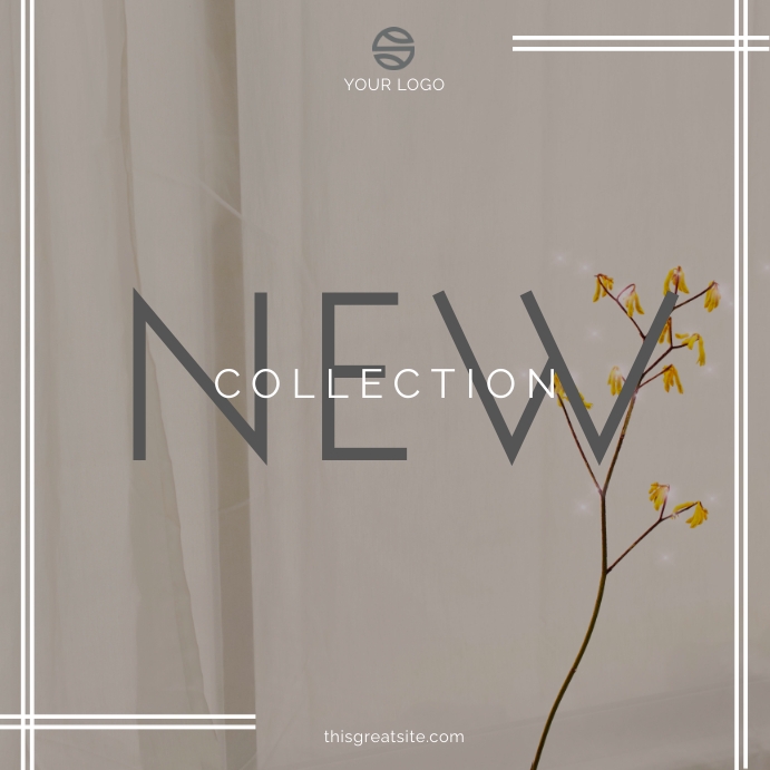 New Collection Ads Instagram Template | PosterMyWall