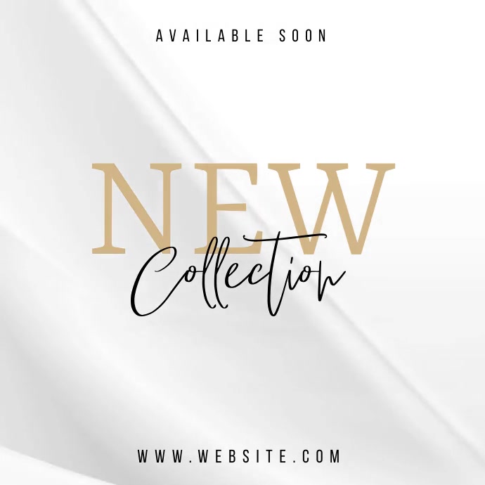 New Collection Template | PosterMyWall