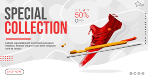 New collection fashion sale facebook shared p Obraz udostępniany na Facebooku template