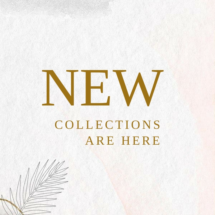 NEW COLLECTIONS Template | PosterMyWall