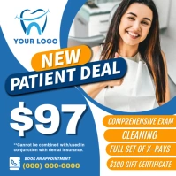New Dentist Patient Deal Instagram Post template
