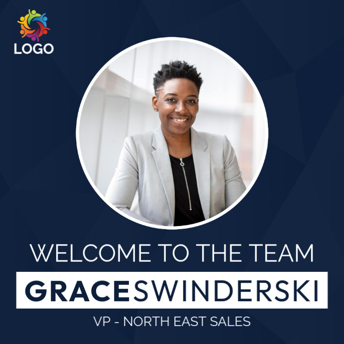 New employee welcome to the team Template | PosterMyWall