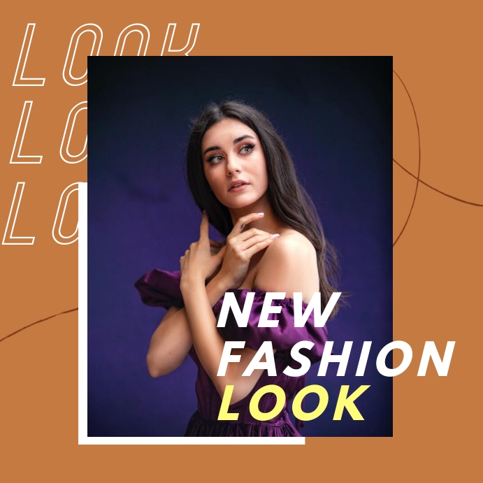 Look Style Post New Fashion Look Template | PosterMyWall