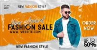New Fashion Style Ads Facebook Event Cover template