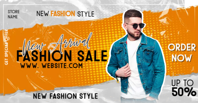 New Fashion Style Ads Template | PosterMyWall