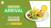 New Food Arrival Twitter Post template