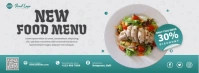 New Food Menu Cover template