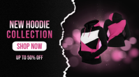 New Hoddie Collection Flyer Template Pantalla Digital (16:9)