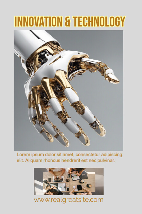 new innovation and technology electronic brands Templat | PosterMyWall