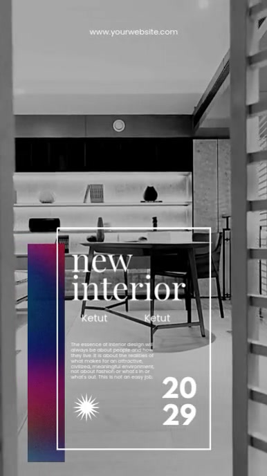 new interior video Template | PosterMyWall