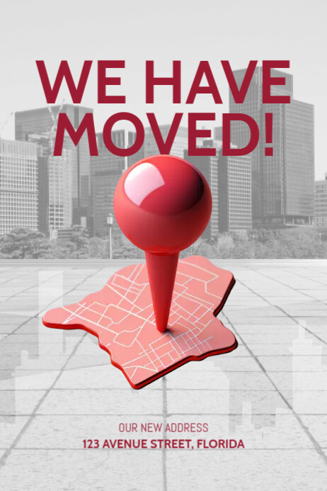 New Location Announcement Poster Template | PosterMyWall