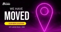 NEW LOCATION Facebook Shared Image template