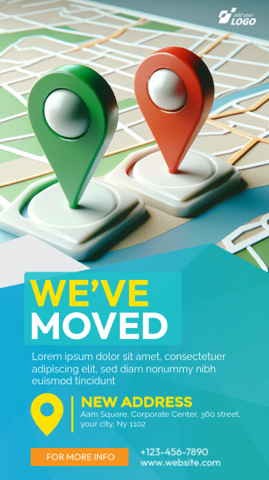 New location post New location template We have moved Instagram 快拍