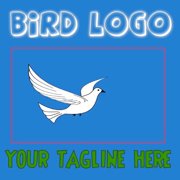 Copy of NEW LOGO DESGIN BIRD | PosterMyWall