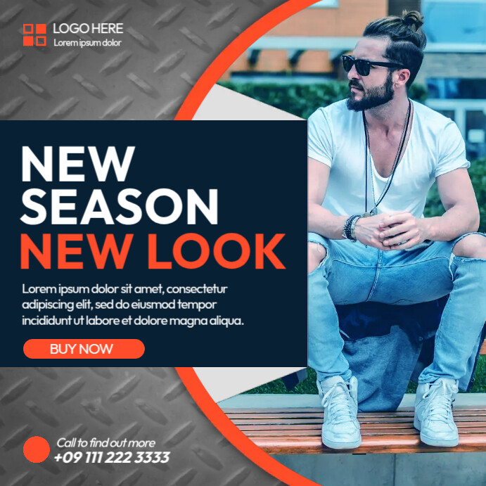 Look Style Post New Look and Style Template | PosterMyWall