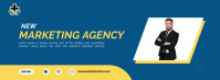 NEW MARKETING AGENCY facebook cover template