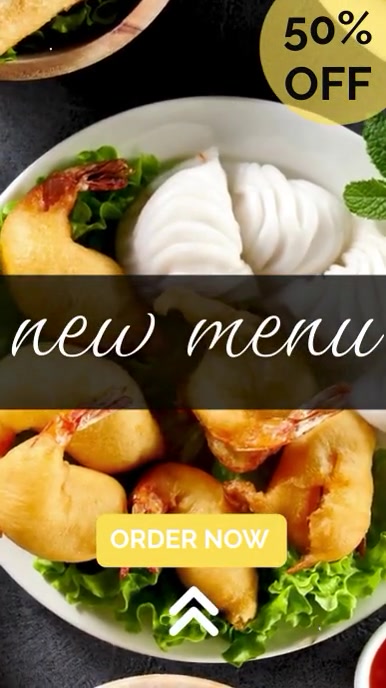 NEW MENU TEMPLATE | PosterMyWall
