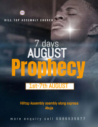 NEW month August church Template | PosterMyWall
