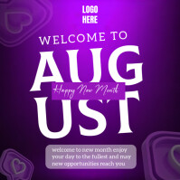 New month Instagram Post template