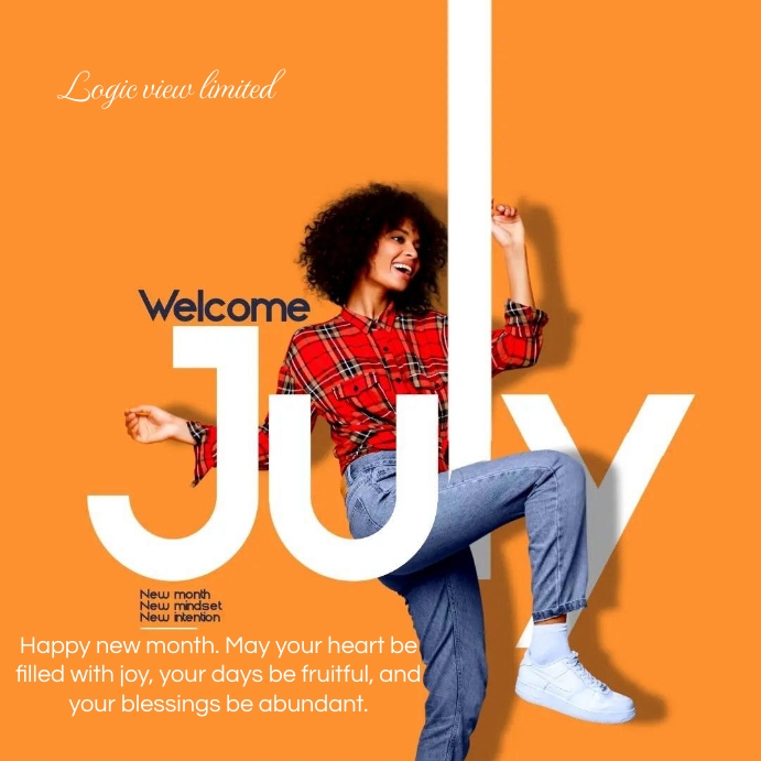 New month Instagram Post template