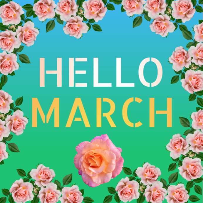 NEW MONTH Instagram Post template