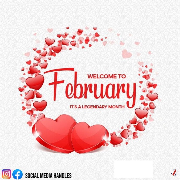 New month February Template | PosterMyWall