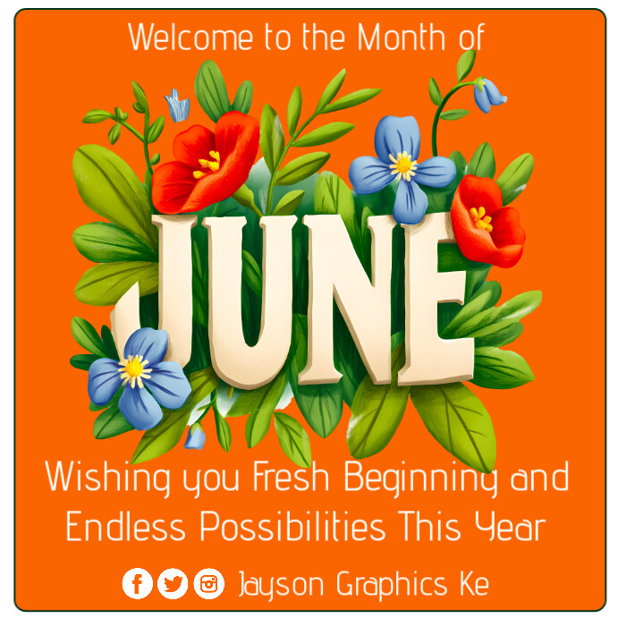 new month flyer Template | PosterMyWall