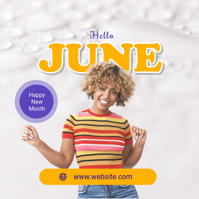 New Month June Template | PosterMyWall