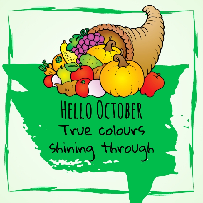 New Month October Template PosterMyWall New month october template postermywall