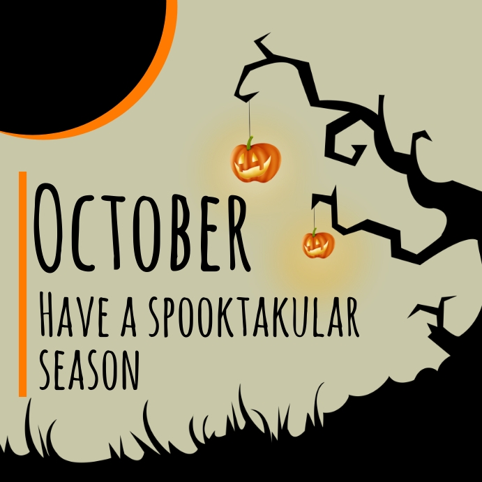 October Short Form Copy of New Month October | PosterMyWall