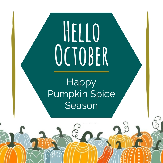 New Month October Template | PosterMyWall