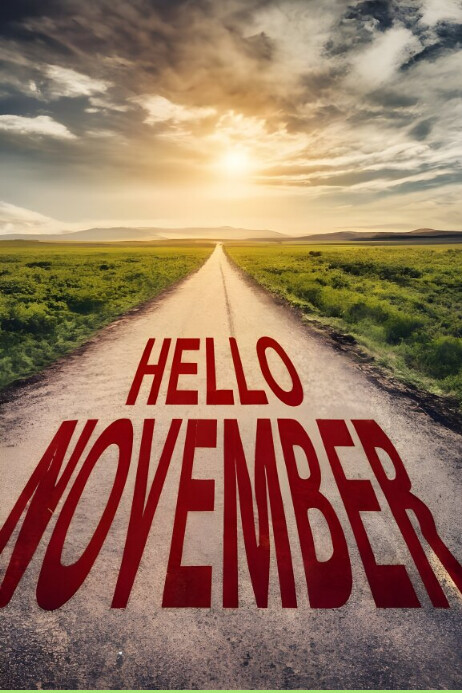New month template Poster