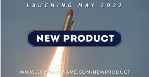 Brown Product Launch Announcement Facebook Shared Image Template