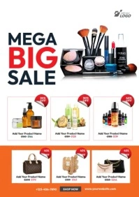 New Product Sale flyer Template A4