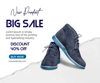 New products sale templates Rectangle moyen