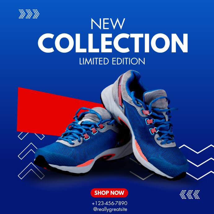 Copy of NEW SHOES COLLECTION TEMPLATE | PosterMyWall