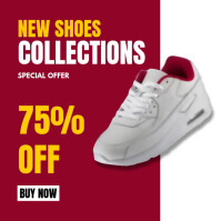 New Shoes Sale Collection Instagram Post template