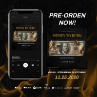 NEW SINGLE RELEASE NEW ALBUM RELEASE OUT NOW Instagram-bericht template