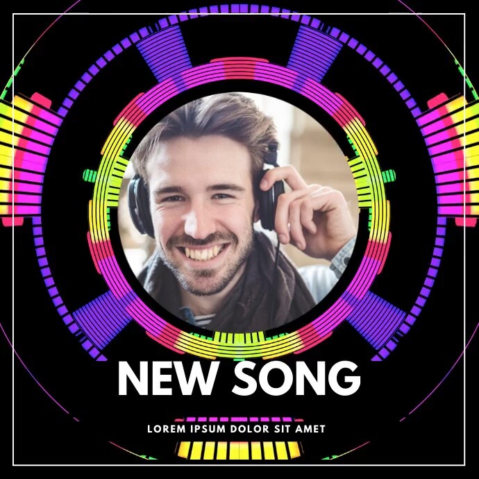 Copy of New Song Advertising album video template | PosterMyWall