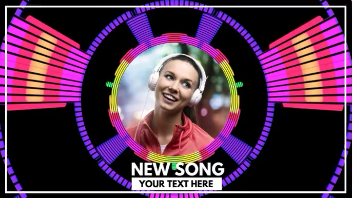 New Song Release Promotion Advertisement Template | PosterMyWall