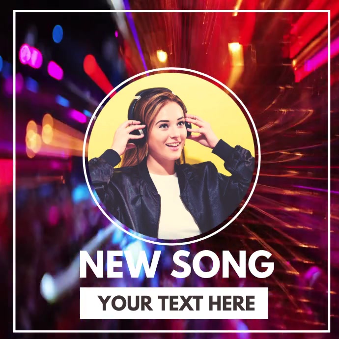 New Song Release Promotion Template PosterMyWall