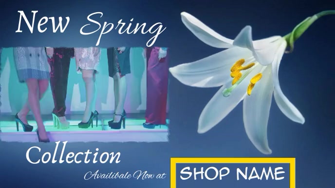 New Spring Collection Template | PosterMyWall