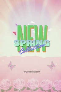 New Spring Collection Sign NEW SPRING COLLECTION Template | PosterMyWall