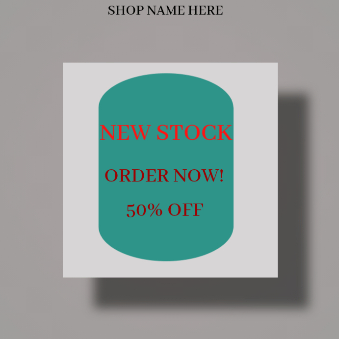new stock Template | PosterMyWall
