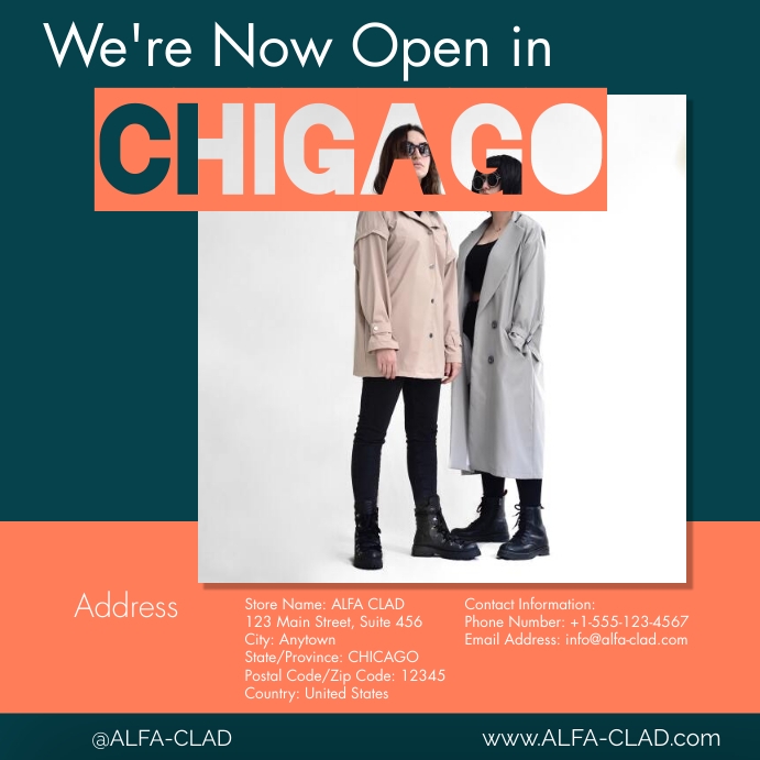 New Store Alert Now Open in Your Town Templat Template | PosterMyWall