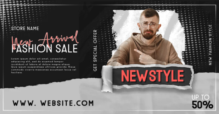 New Style Fashion ads Template | PosterMyWall