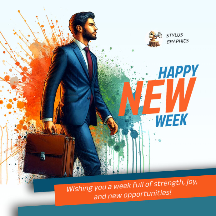 Creative New Week Copy of NEW WEEK | PosterMyWall