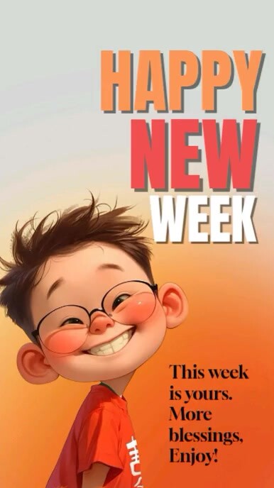 NEW WEEK Template | PosterMyWall