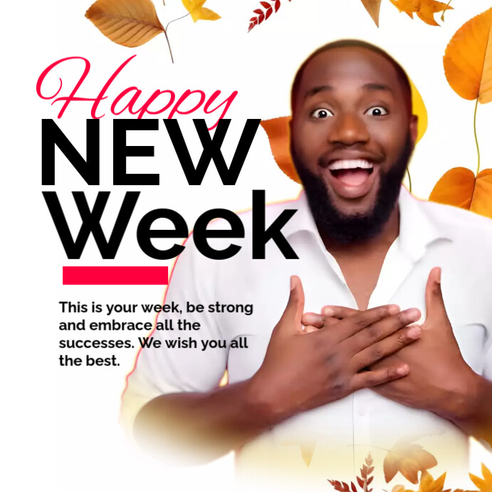 New week design template | PosterMyWall